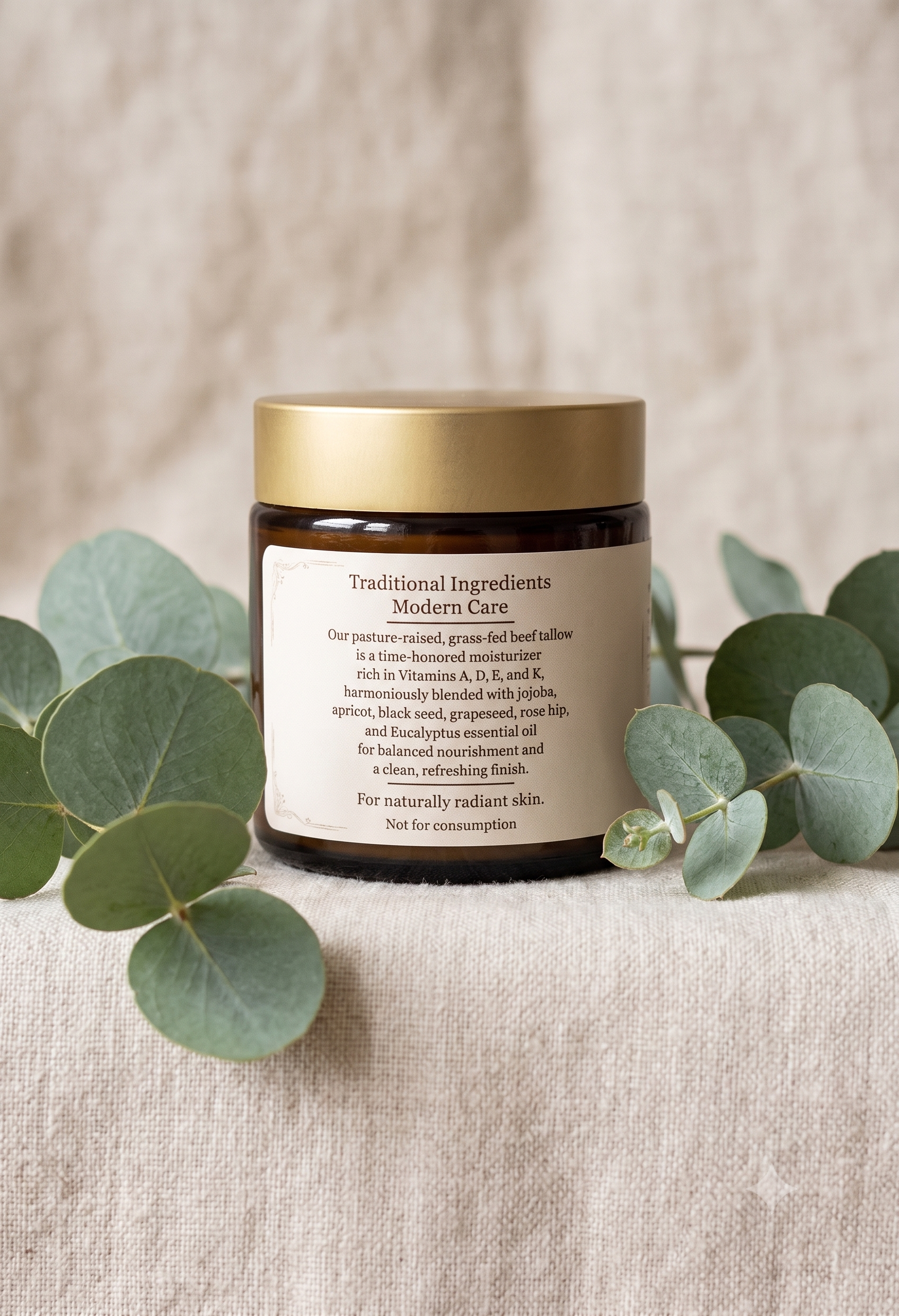 Eucalyptus Beef Tallow Balm