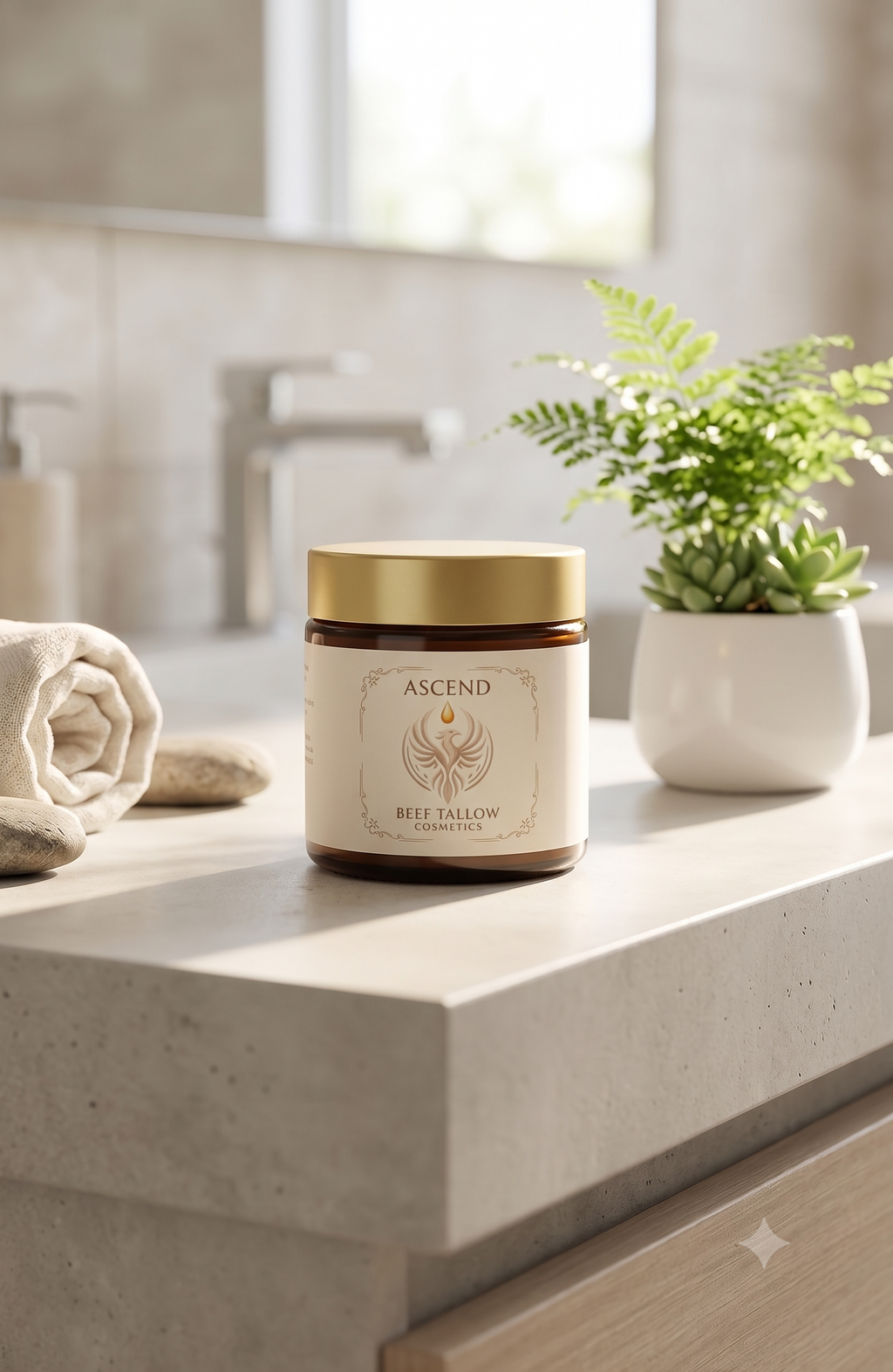 Unscented Beef Tallow Balm