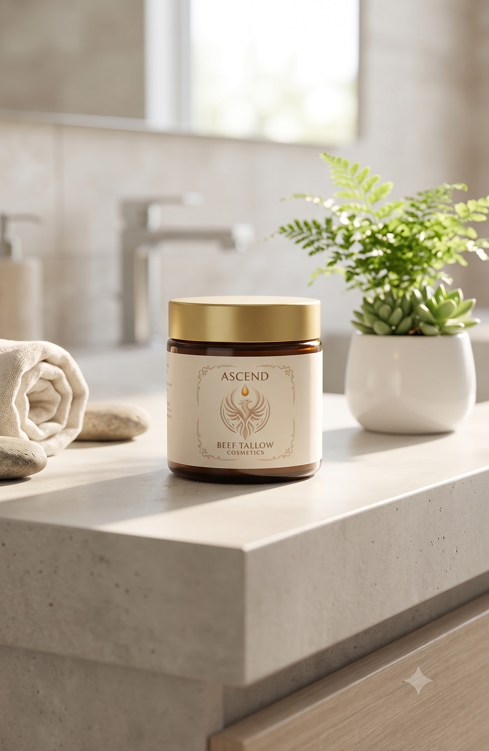 Unscented Beef Tallow Balm